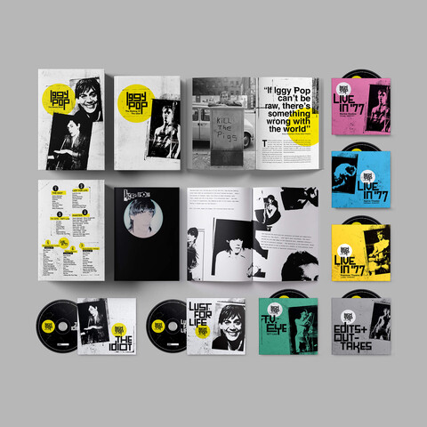 The Bowie Years (Ltd. 7CD Boxset) by Iggy Pop - Bundle - shop now at Caroline store